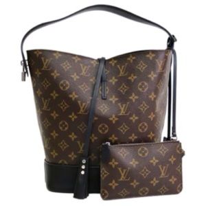 💎 RARE 💎 HOBO WITH POUCH LOUIS VUITTON Monogram Idole Black Autres Hobo GM
